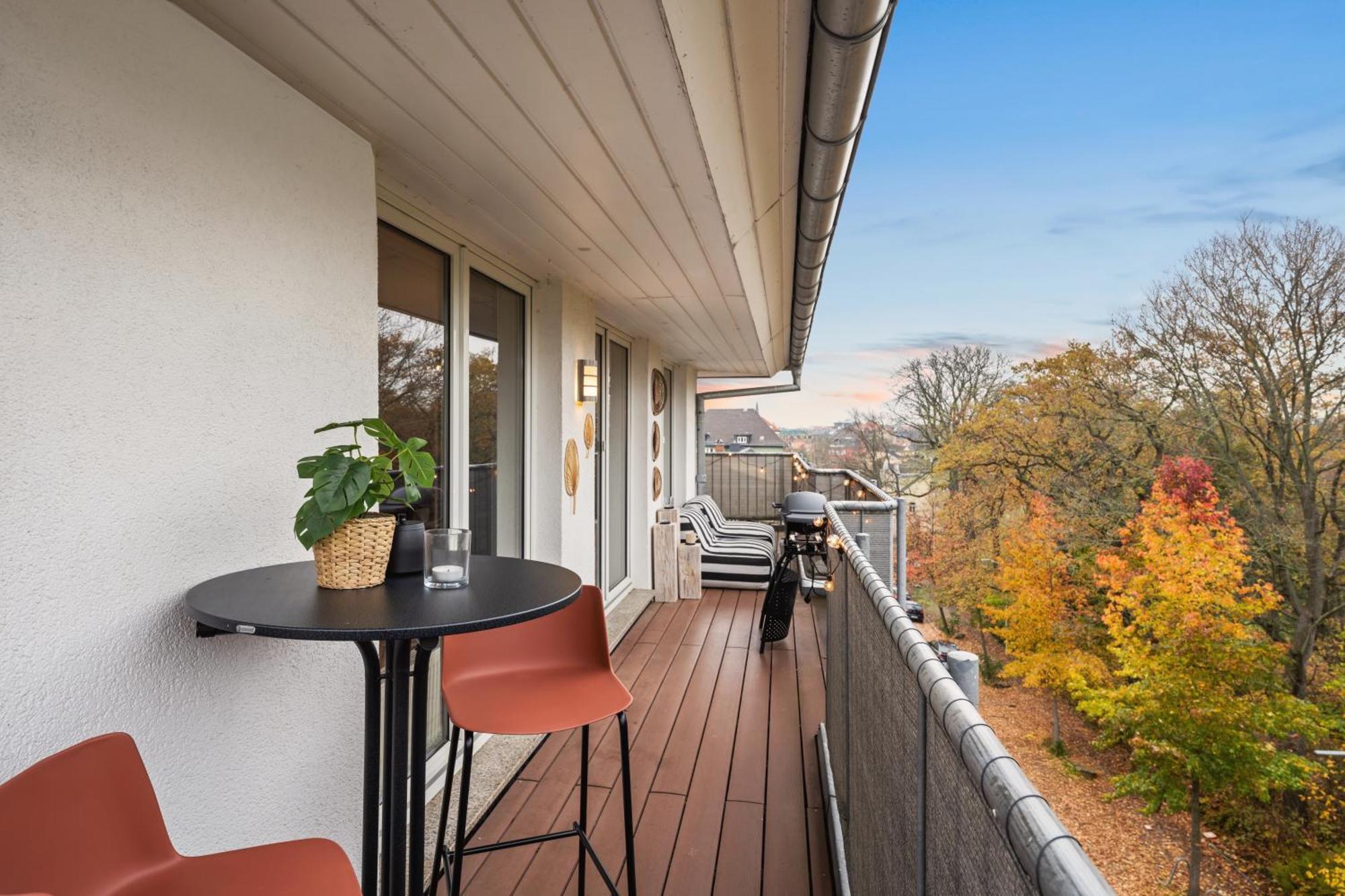 Edler Wohnraum Schwanenteich-Penthouse Mit Garage, Grill, Kaffeevollautomat, Klima, Lift & Terrasse Apartment Zwickau Exterior photo
