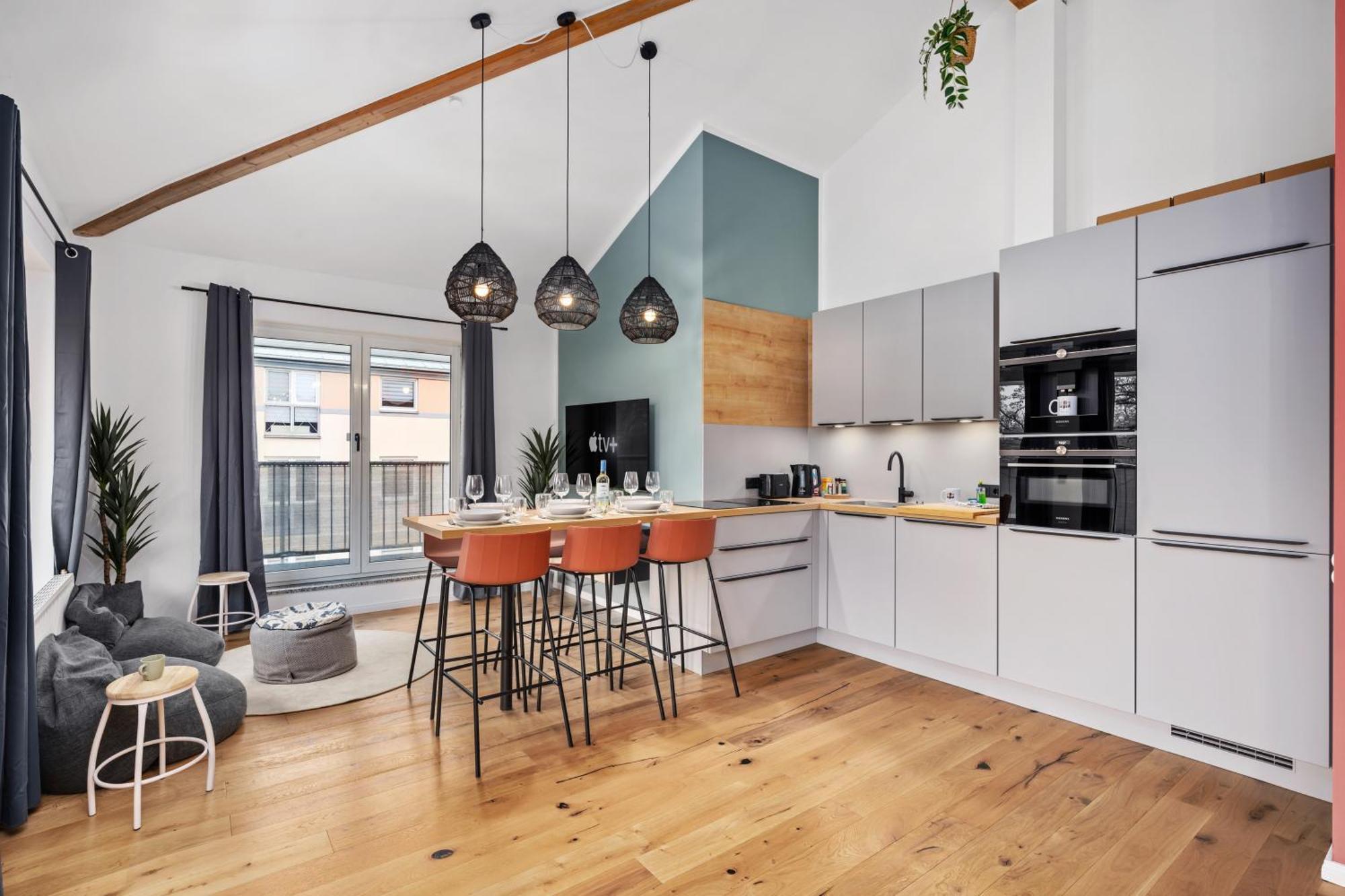 Edler Wohnraum Schwanenteich-Penthouse Mit Garage, Grill, Kaffeevollautomat, Klima, Lift & Terrasse Apartment Zwickau Exterior photo